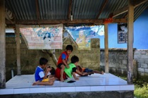 Children are fighting, Nusa Lembongan, by marcorossimusic